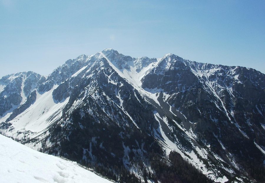 Begunjščica – razgled na goro