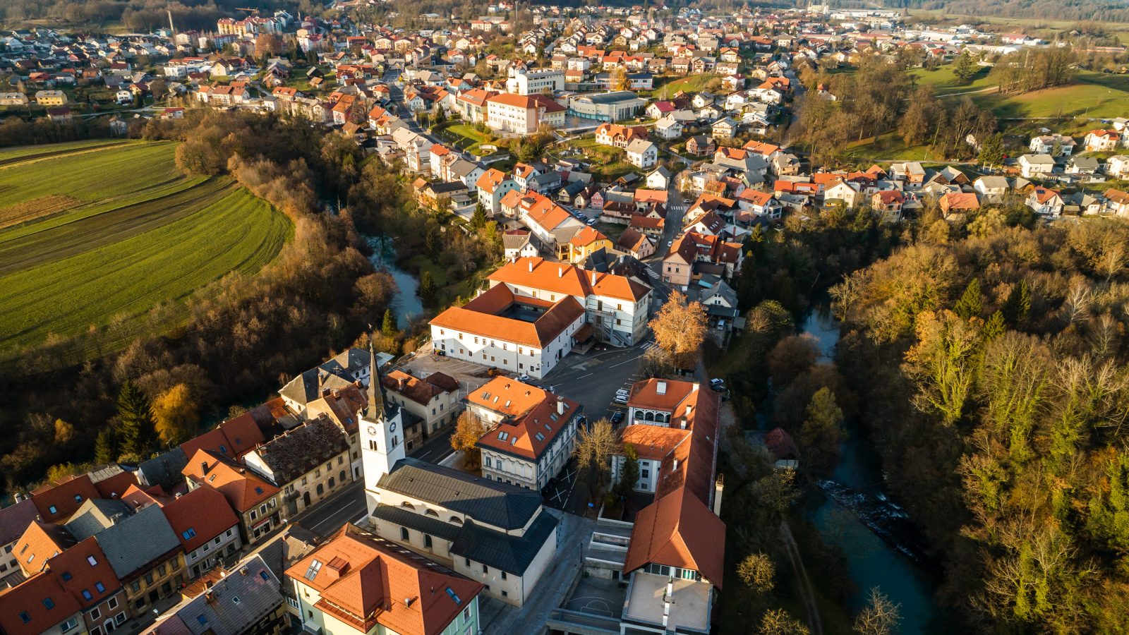 Črnomelj in staro mestno jedro