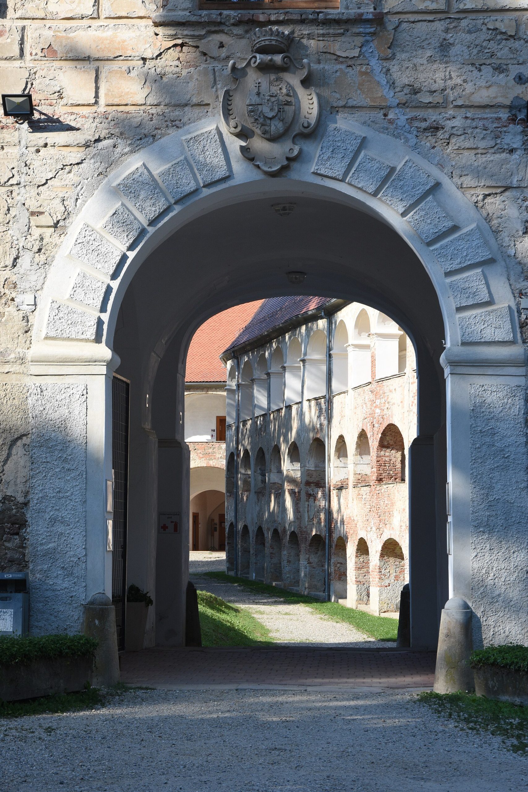Pogled na grad Grad na Goričkem