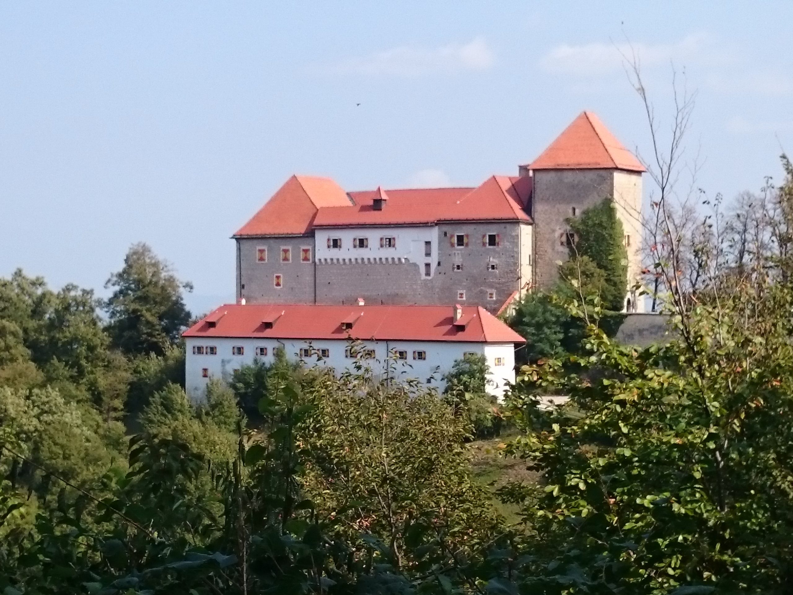 Grad Podsreda – pogled od kapelice sv. Florijana
