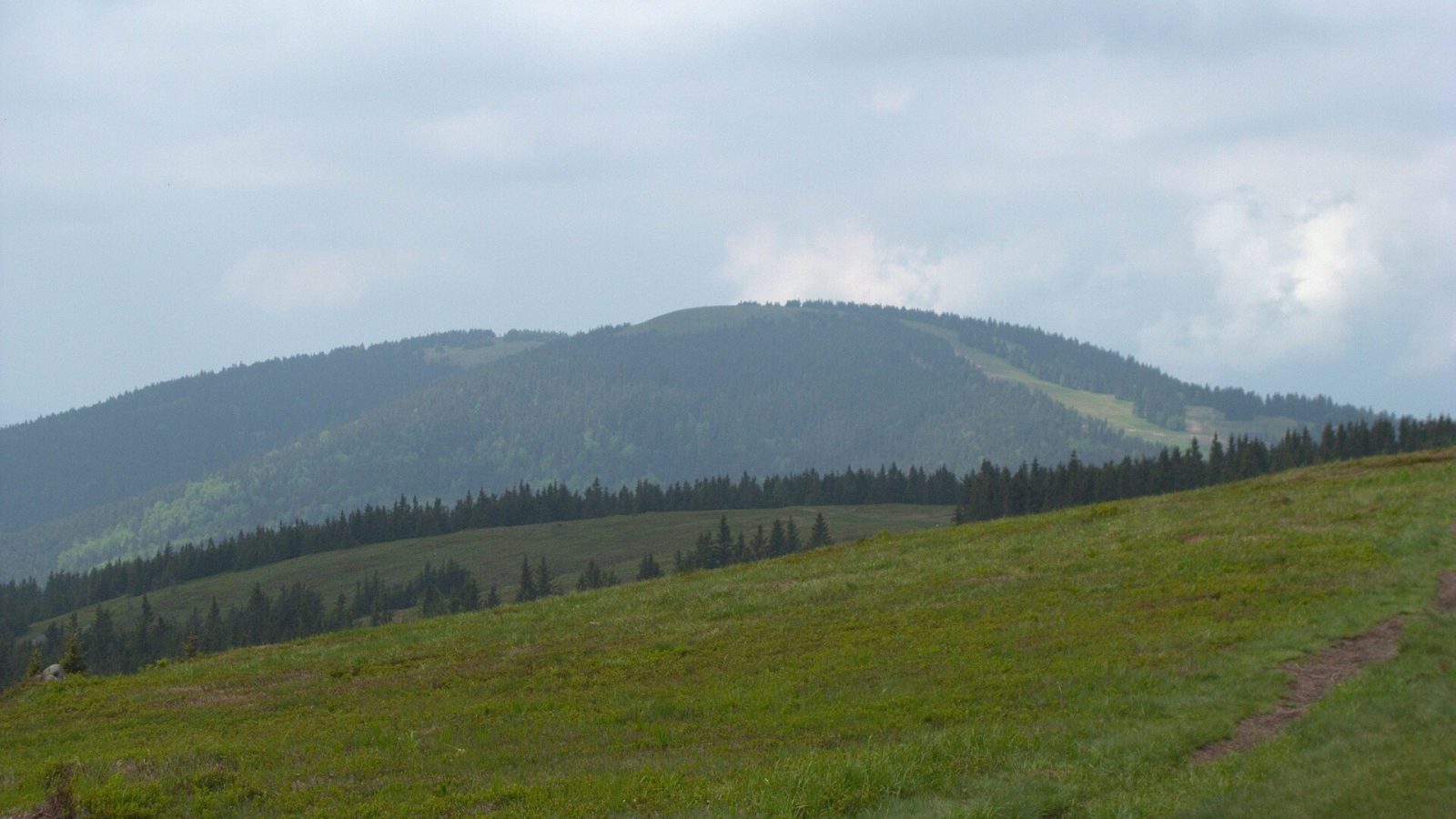 Pogled na Kope na Pohorju