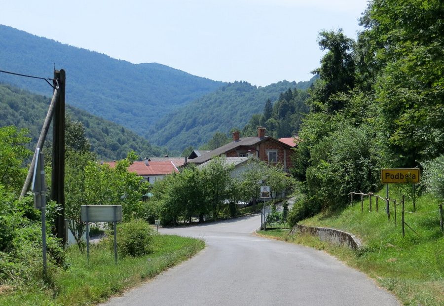Podbela in okolica Nadiže