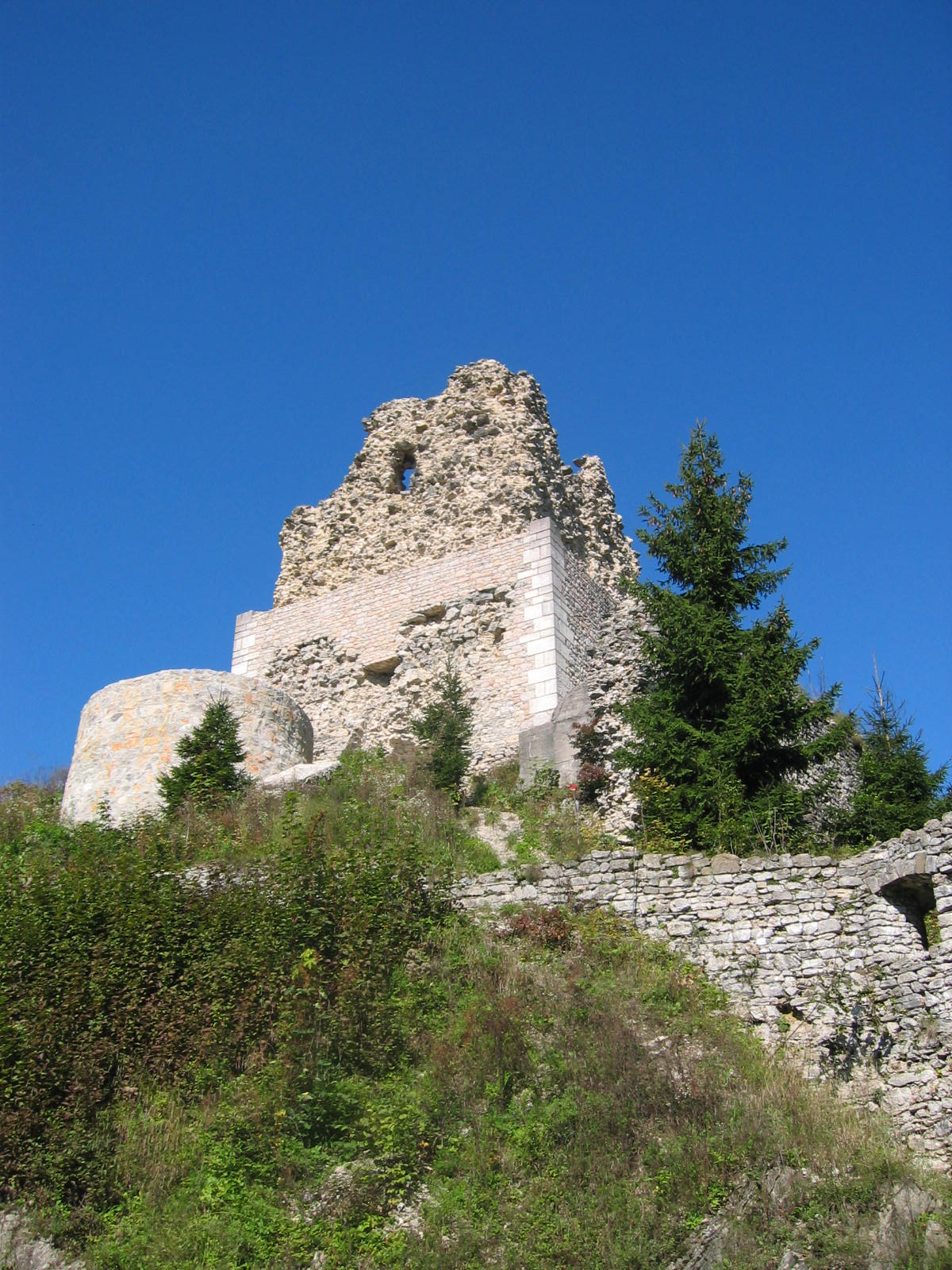 Pogled na Stari grad Smlednik