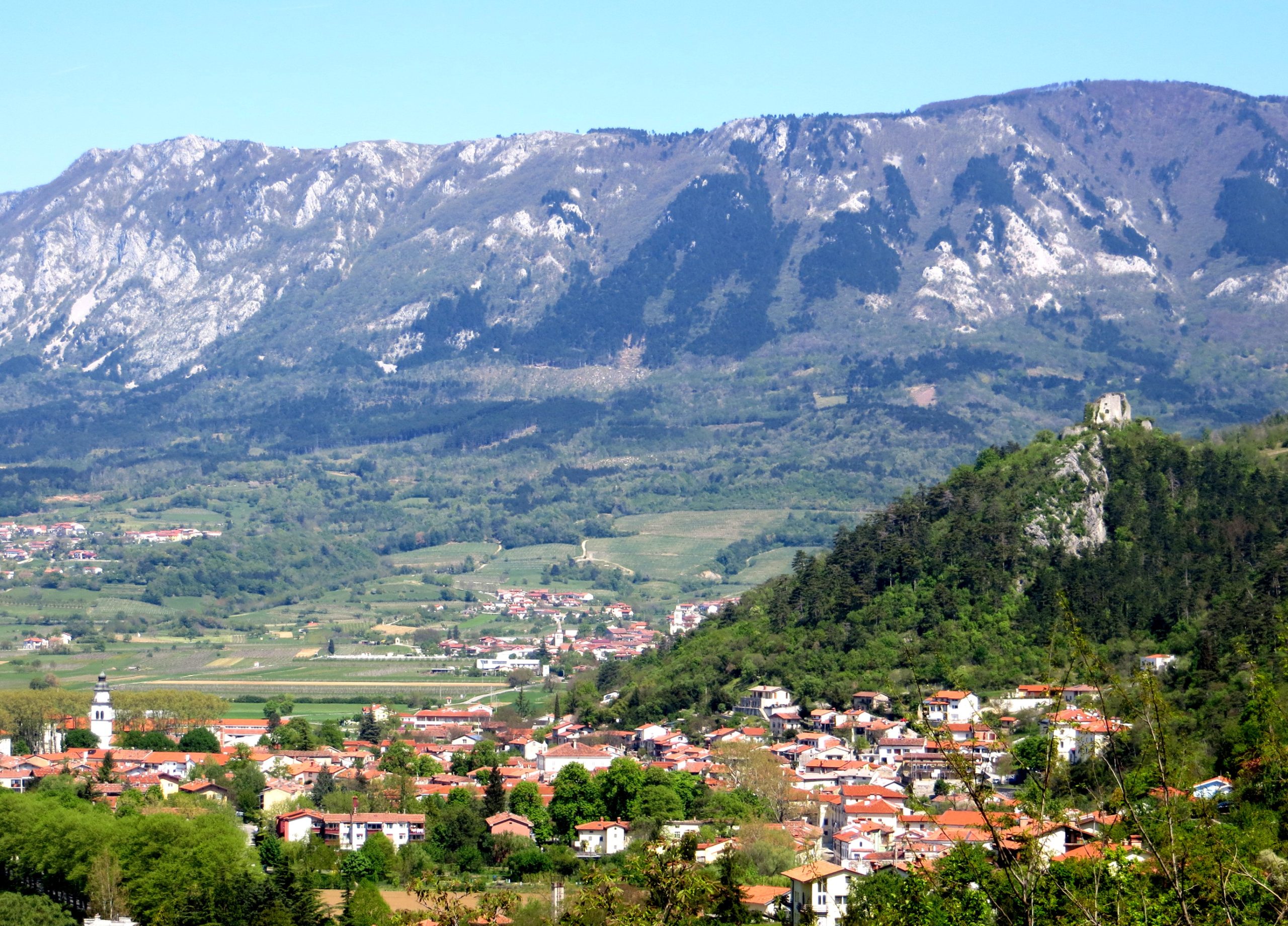 Vipava mesto. Vir: Wikimedia Commons