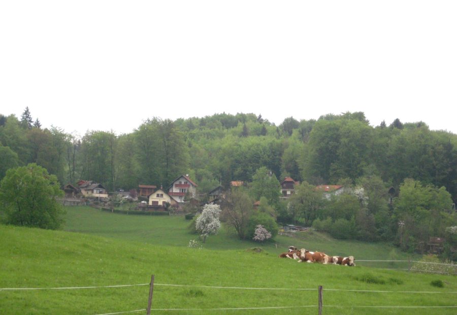 Dobeno nad Mengešem z razgledi