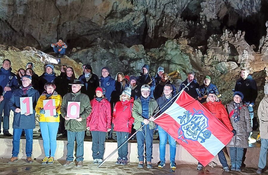 Notranjost jame Dimnice pri Markovščini