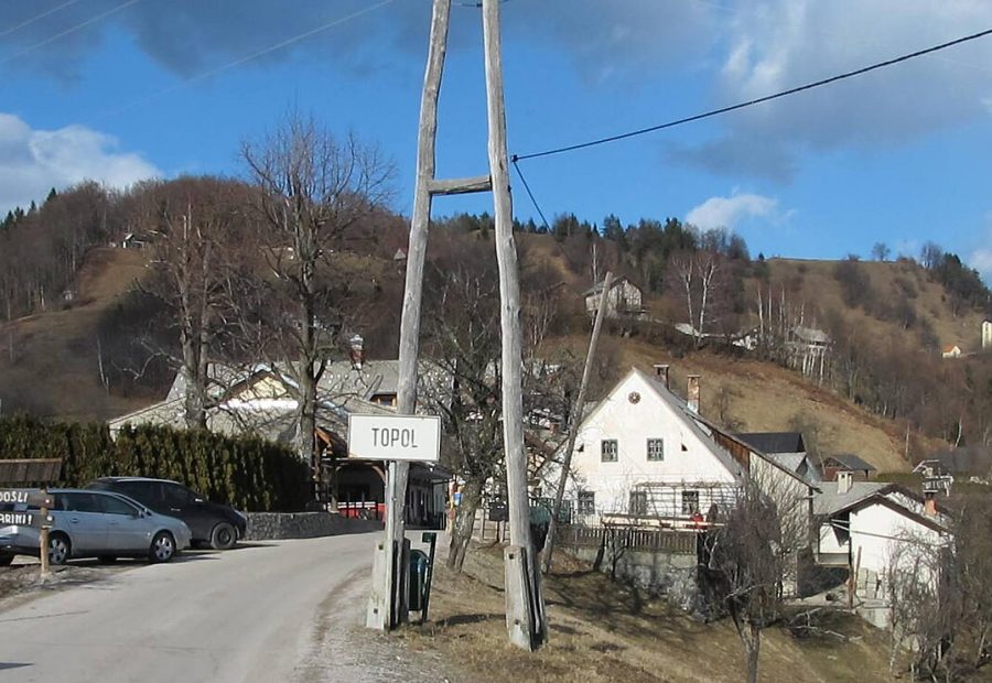 Topol pri Medvodah in okolica Katarine nad Ljubljano