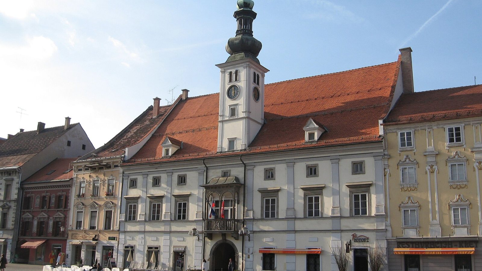 Mariborski Rotovž oziroma stara mestna hiša v središču Maribora