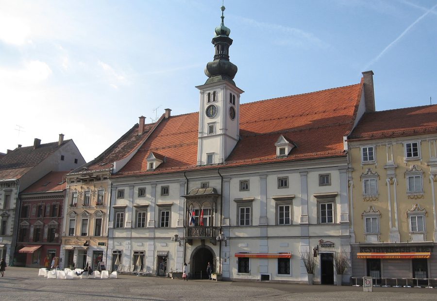 Mariborski Rotovž oziroma stara mestna hiša v središču Maribora