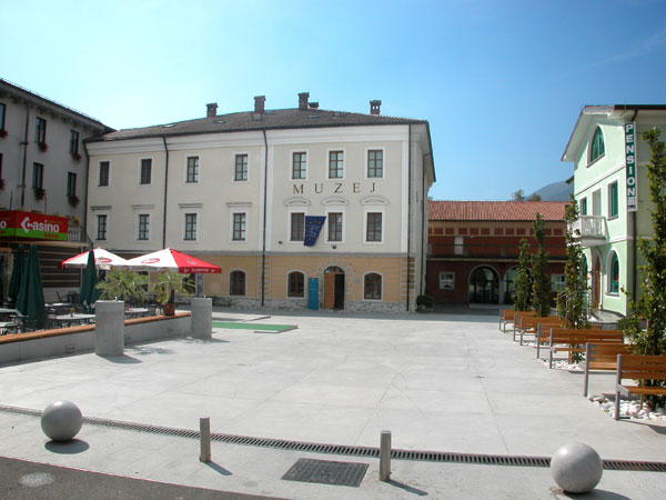 Stavba Tolminskega muzeja v Tolminu