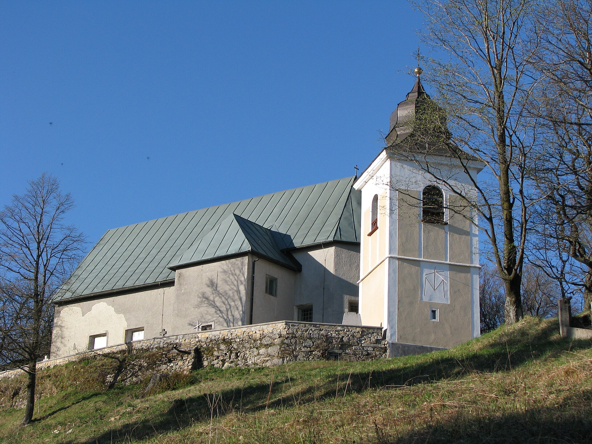 Sveta Planina nad Trbovljami - Holy Name of Mary church on Sveta Planina above Trbovlje.