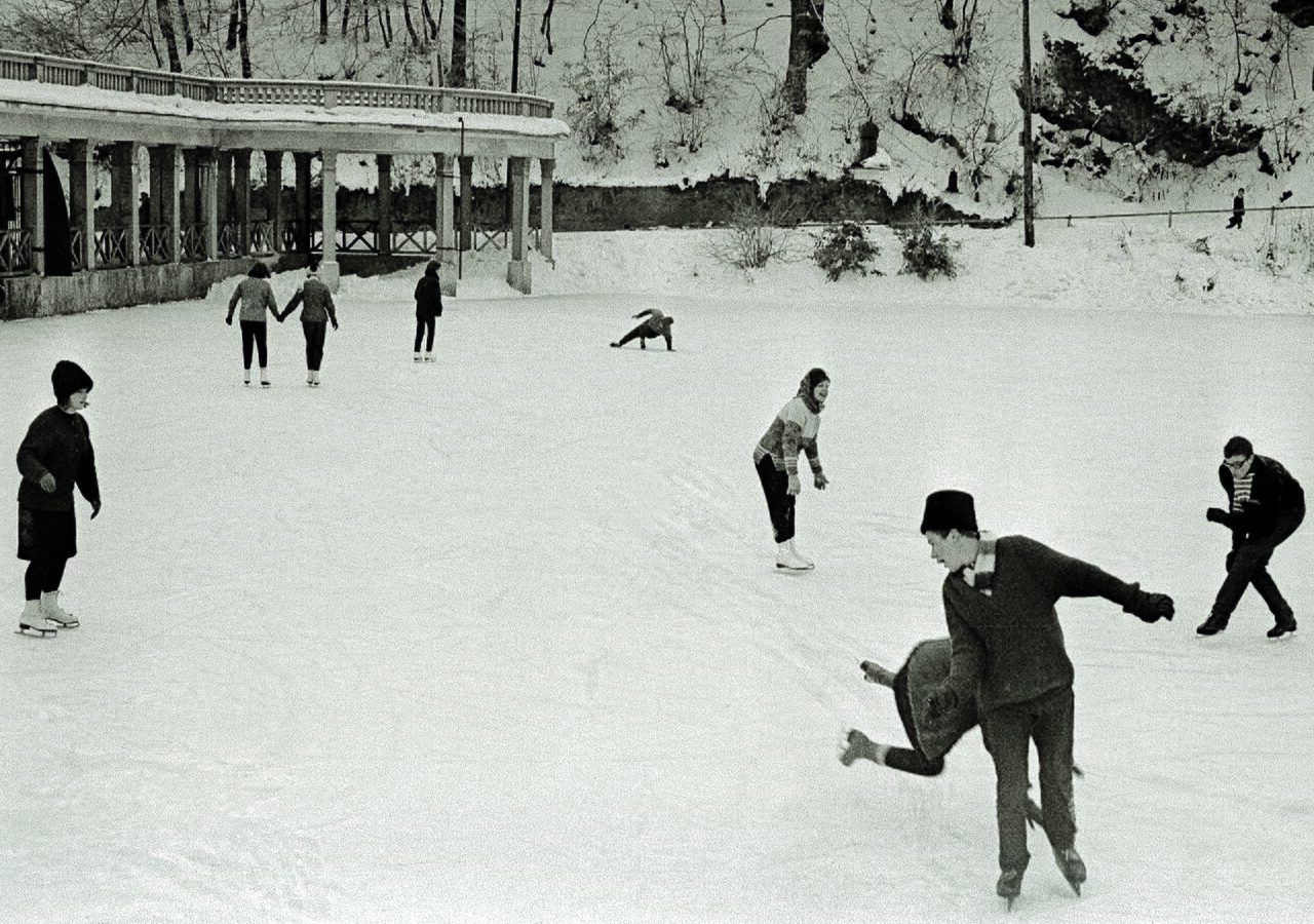 Drsanje na Treh ribnikih 1964