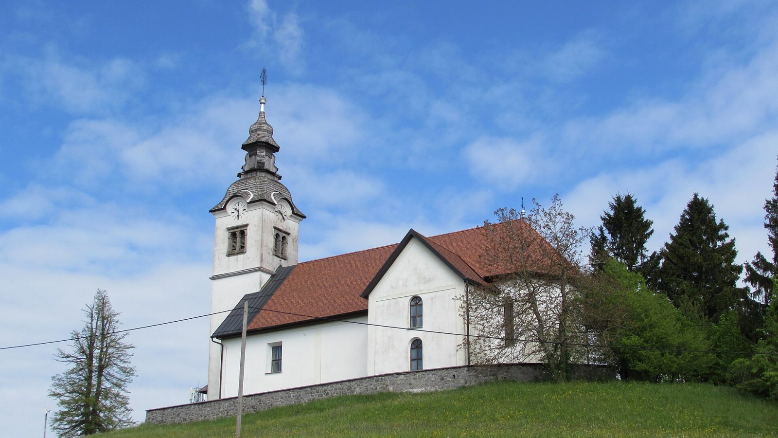 Vrh Svetih Treh Kraljev - Three Wise Men church at Vrh svetih Treh kraljev