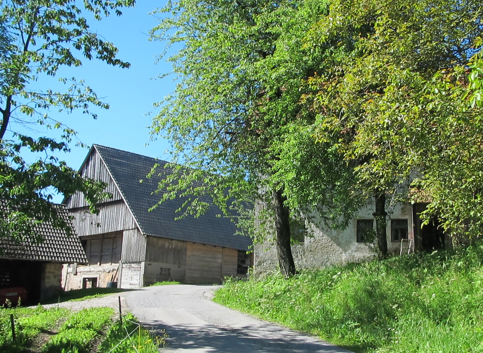 Vrh Svetih Treh Kraljev - The settlement of Vrh Svetih Treh Kraljev, Municipality of Logatec, Slovenia.