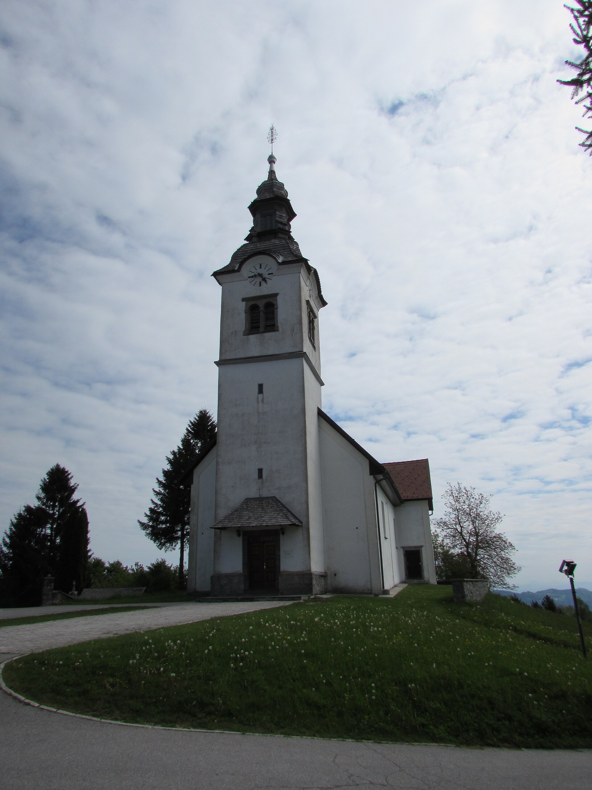 Vrh Svetih Treh Kraljev - Three Wise Men church at Vrh svetih Treh kraljev